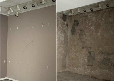 Joint compound and sheetrock removal