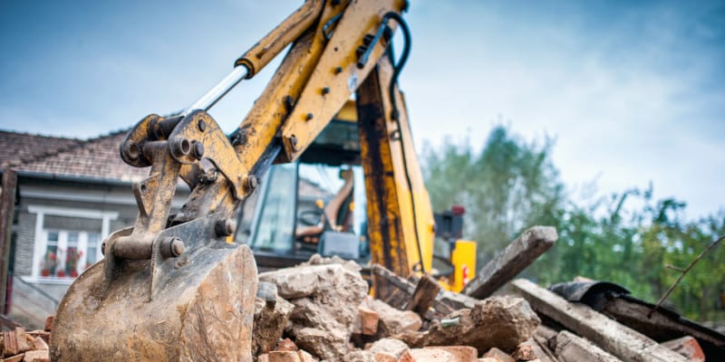 Building Demolition in Salisbury, North Carolina