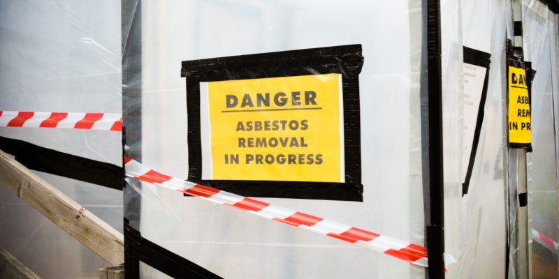 asbestos removal needs to be taken care of by professionals