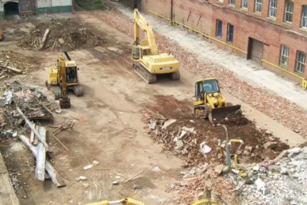 Demolition in Salisbury