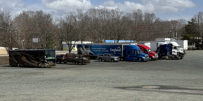 Commercial Yard Storage